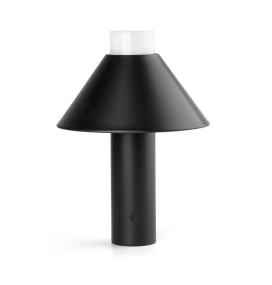 Lámpara portátil de mesa led Faro Fuji 1,5W 2700K 3 intensidades negro