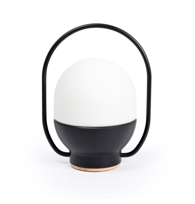 Lámpara portátil de mesa led Faro Take Away 1,5W 2700K 3 intensidades blanca y negra