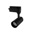 Foco de carril led monofásico 7W CCT negro