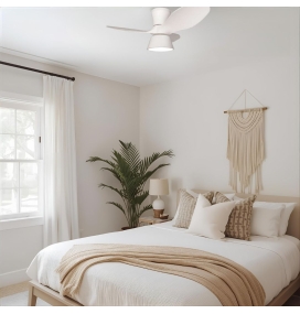 Ventilador de techo led Astro 24W Ø80cm blanco