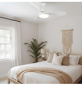 Ventilador de techo led Arial 33W Ø122cm blanco