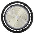 Campana led industrial con selector de potencia (120W, 160W y 200W) chip Philips 6000K dimable negra