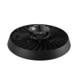 Campana led industrial con selector de potencia (120W, 160W y 200W) chip Philips 6000K dimable negra