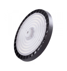 Campana led industrial con selector de potencia (120W, 160W y 200W) chip Philips 6000K dimable negra