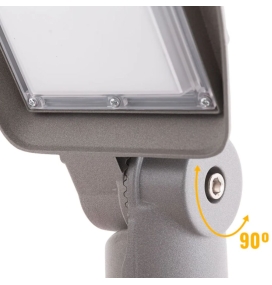 Farola led 100W IP65 gris