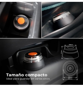 Baliza señalización de emergencia V16 con geolocalización