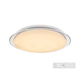 Plafón led 60W regulable difusor estrellas