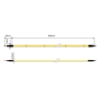 Tira led COB de corte libre 24V 14W/m 120Lm/w IP20 (precio por metro)