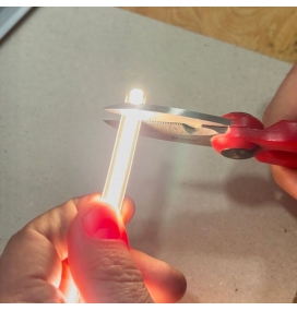 Bobina de tira led COB de corte libre 24V 14W/m 120Lm/w IP20 50M