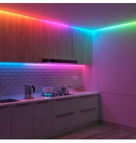 Tira led digital RGB COB 24V 9W/m 360Lm/w IP20 5M