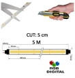 Tira led digital RGB COB 24V 9W/m 360Lm/w IP20 5M