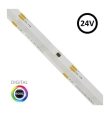 Tira led digital RGB COB 24V 9W/m 360Lm/w IP20 5M