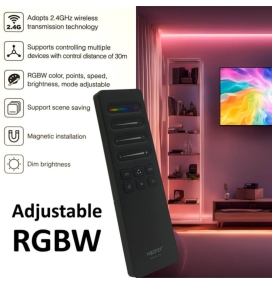 Pack Controlador y Mando para tira led Digital COB RGBIC 24V