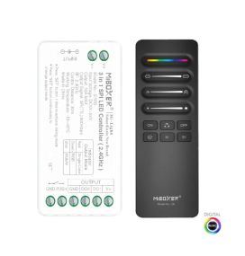 Pack Controlador y Mando para tira led Digital COB RGBIC 24V