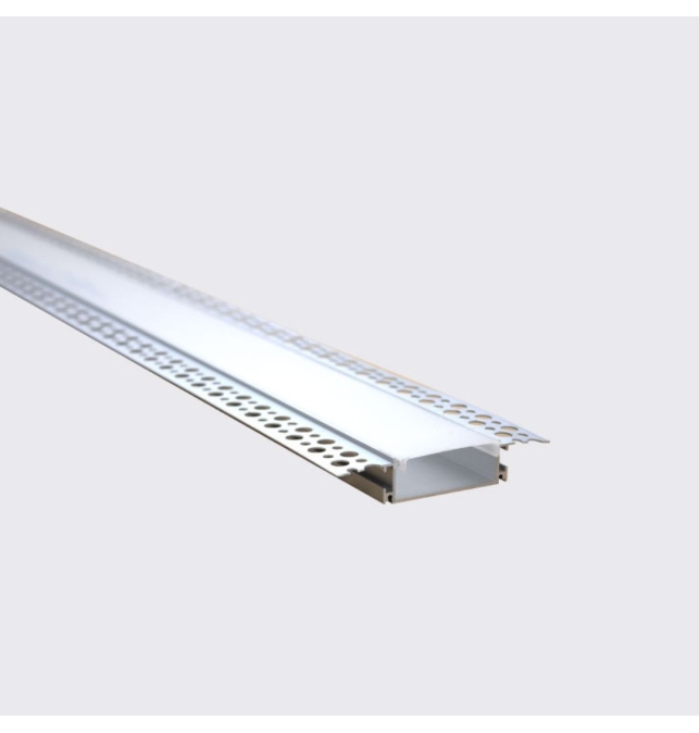 Perfil de empotrar en pladur oculto ancho 18x97mm 2 metros
