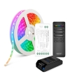 Kit tira led digital RGBIC COB 24V 9W/m 360Lm/w IP20 5M