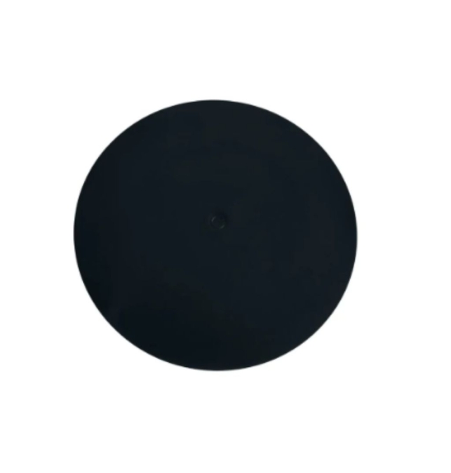 Aplique de pared led recargable superficie redondo 2W con cambio de tono de luz e intensidad negro