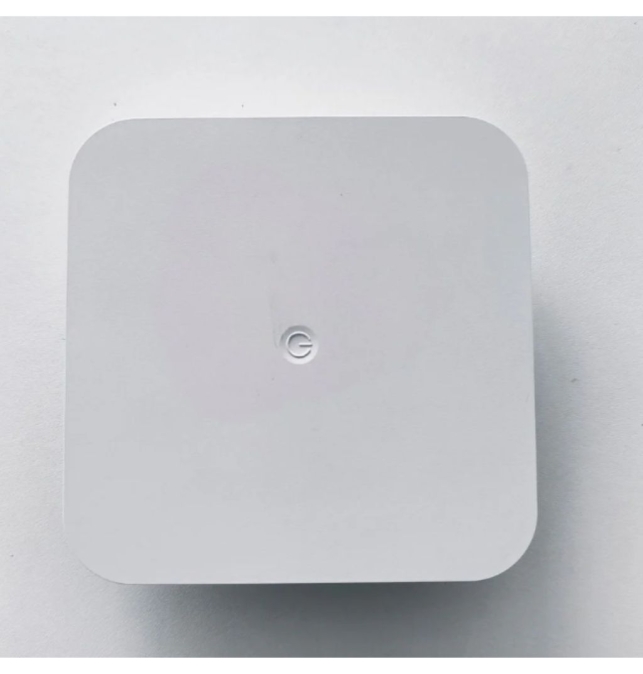 Aplique de pared led recargable superficie cuadrado 2W con cambio de tono de luz e intensidad blanco