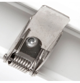 Marco aluminio para poner en superficie panel de empotrar de 120x30cm