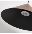 Lámpara colgante Mantra Cono 10W 3000K Regulable Triac cobre Ø24cm