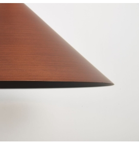 Lámpara colgante Mantra Cono 10W 3000K Regulable Triac cobre Ø24cm