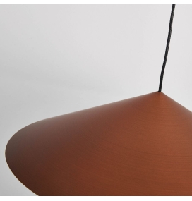 Lámpara colgante Mantra Cono 10W 3000K Regulable Triac cobre Ø30cm
