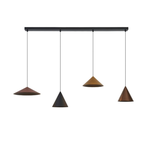 Lámpara colgante lineal Mantra Cono 20W 3000K Regulable Triac