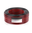 Cable 2 hilos rojo/negro 0,75mm (Precio por metro)