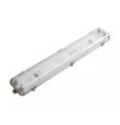 Pantalla estanca para 2 tubos led T8 60cm IP65