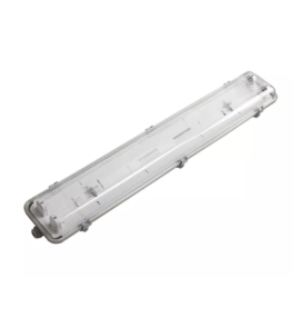 Pantalla estanca para 2 tubos led T8 60cm IP65