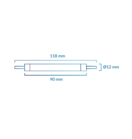 Bombilla led lineal R7S 8W 800Lm