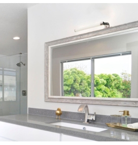 Aplique led para espejo Sotra cromado 6W 30cm 4000K