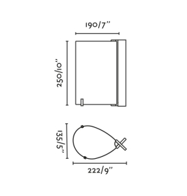 Lámpara de mesa con led integrado Faro Cata Fresno nogal 2200K