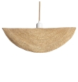 Lámpara de techo colgante de fibras naturales Luciana