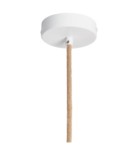 Lámpara de techo colgante de fibras naturales Luciana