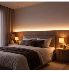 Bobina tira led CCT 230V COB 20W/m 2000Lm/m CRI95 IP68 corte 10cm 50 metros