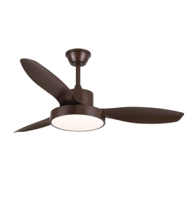 Ventilador de techo led Celeste XL 36W marrón Ø120cm