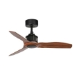 Ventilador de techo JUST FAN negro/madera