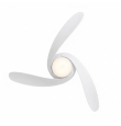 Ventilador de techo con luz led Mantra Groenland XS 24W Ø79,5cm blanco