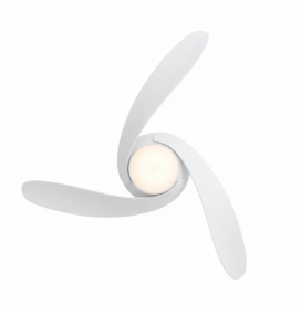 Ventilador de techo con luz led Mantra Groenland XS 24W Ø79,5cm blanco