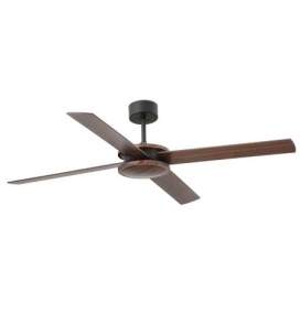 Ventilador de techo POLEA marrón