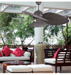 Ventilador de techo CUBA marrón