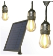 Guirnalda exterior de led solar