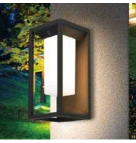 Aplique solar para pared 2W led Samsung con sensor