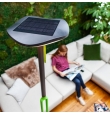 Lámpara portátil solar  con altavoz bluetooth 8W 500Lm