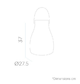 Lámpara portátil KURBY 38 solar Smarttech