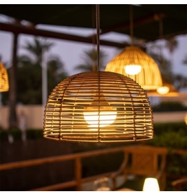 Lámpara colgante portátil BOSSA NATURE