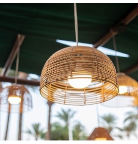 Lámpara colgante portátil BOSSA NATURE