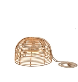 Lámpara colgante portátil BOSSA NATURE