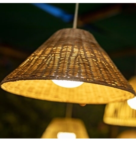 Lámpara colgante portátil CALOBRA NATURE